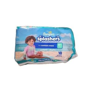 Pampers Splashers Disposable Swim Pants Diapers L 31 lbs 10 count Brand New